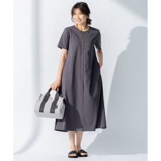 ニジュウサンク(23区)の23区 【洗える】ペルーコットン カットソー ワンピース ¥19,910(ロングワンピース/マキシワンピース)