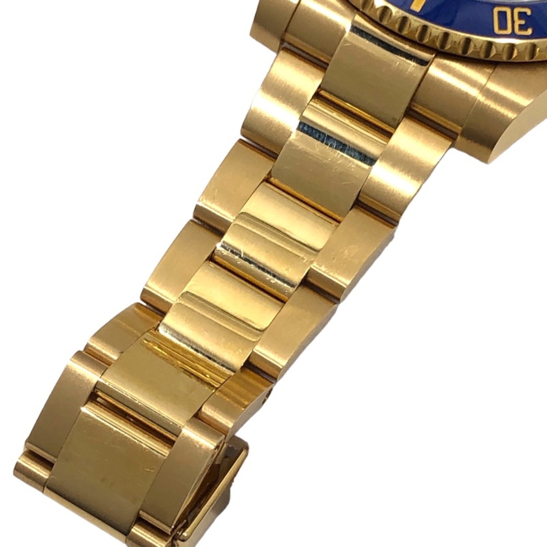 ROLEX(ロレックス)の　ロレックス ROLEX サブマリーナー デイト ランダムシリアル 116618LB ブルー文字盤 K18YG 自動巻き メンズ 腕時計 メンズの時計(その他)の商品写真