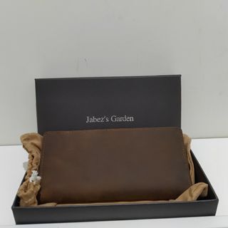 【長財布】Jabezガーデンズ二つ折り(小銭入れチャック付き)牛革素材を使用(長財布)