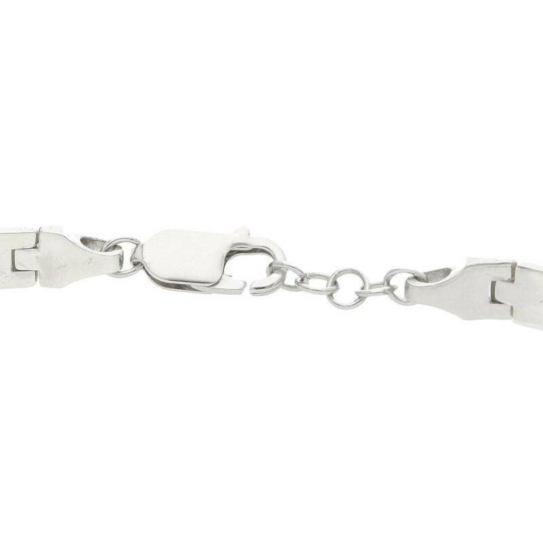 Supreme(シュプリーム)のシュプリーム ×JACOB & CO  Logo Link Bracelet ロゴリンクシルバーブレスレット メンズ L/XL メンズのアクセサリー(ブレスレット)の商品写真