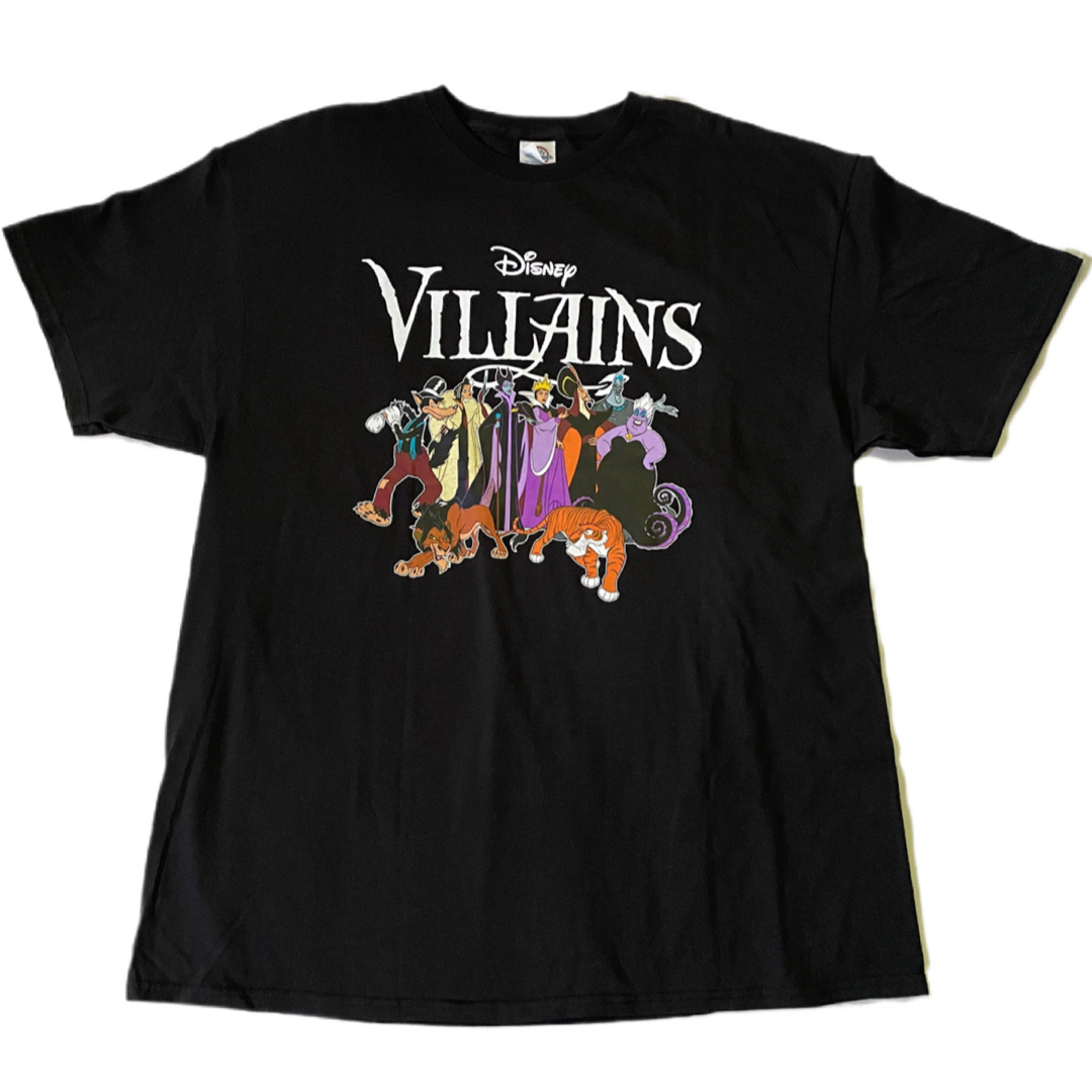 DELTA(デルタ)のDisney Villains ヴィランズ　ビンテージTシャツ ＸＬ　未使用 黒 メンズのトップス(Tシャツ/カットソー(半袖/袖なし))の商品写真