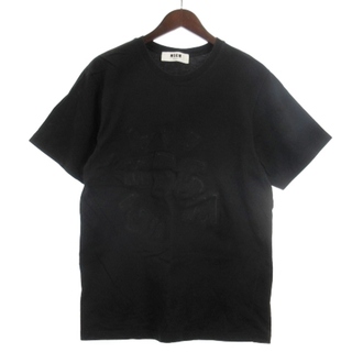 エムエスジーエム MSGM Tシャツ カットソー 半袖 ブラック S