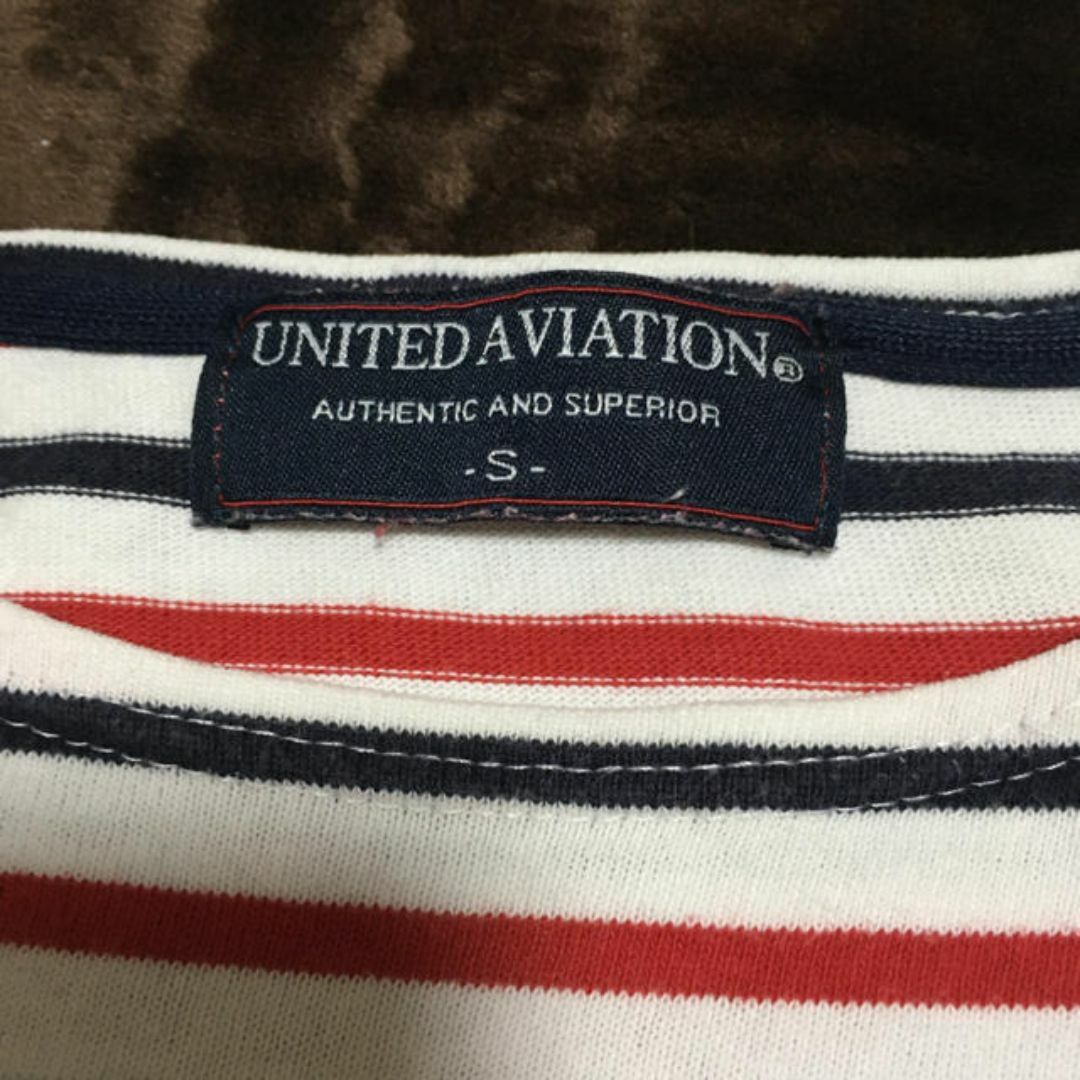 Right-on(ライトオン)のUNITED AVIATION ライトオン　ボーダーT メンズのトップス(Tシャツ/カットソー(半袖/袖なし))の商品写真