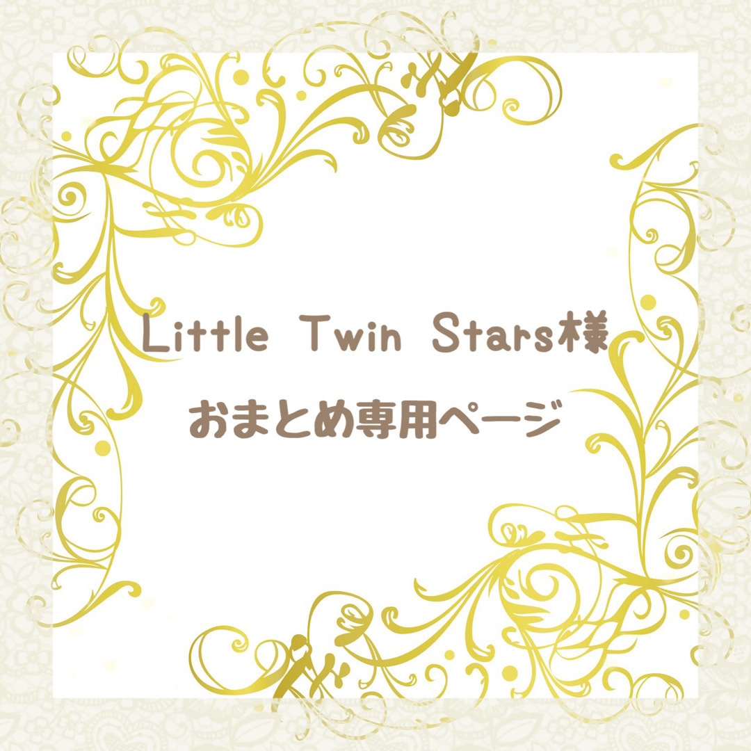 Little Twin Stars様 専用ページ ハンドメイドのアクセサリー(ネイルチップ)の商品写真