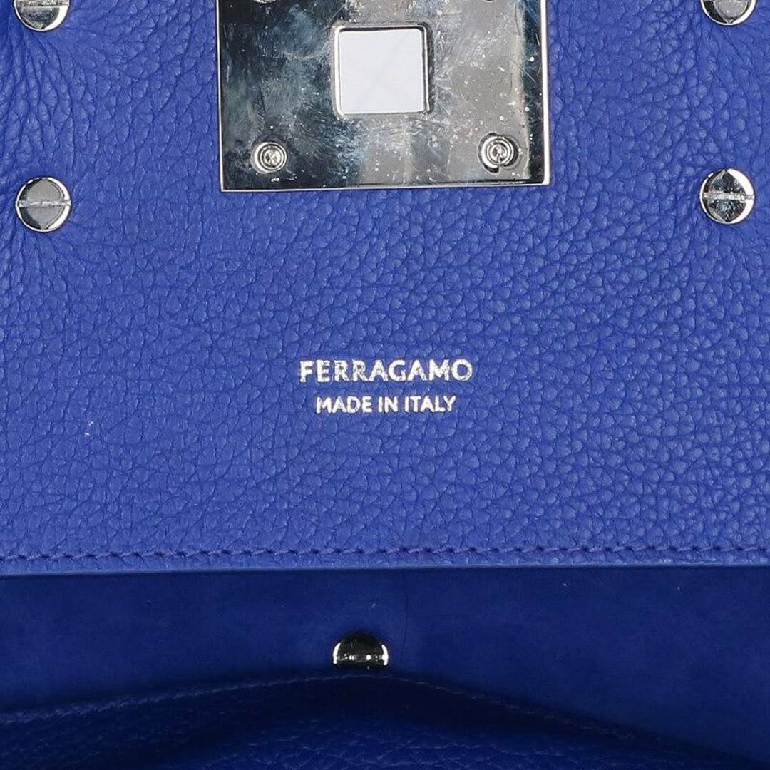 Ferragamo(フェラガモ)のフェラガモ  STUDIO SOFT BAG ガンチーニレザー2WAYショルダーハンドバッグ レディース レディースのバッグ(ショルダーバッグ)の商品写真