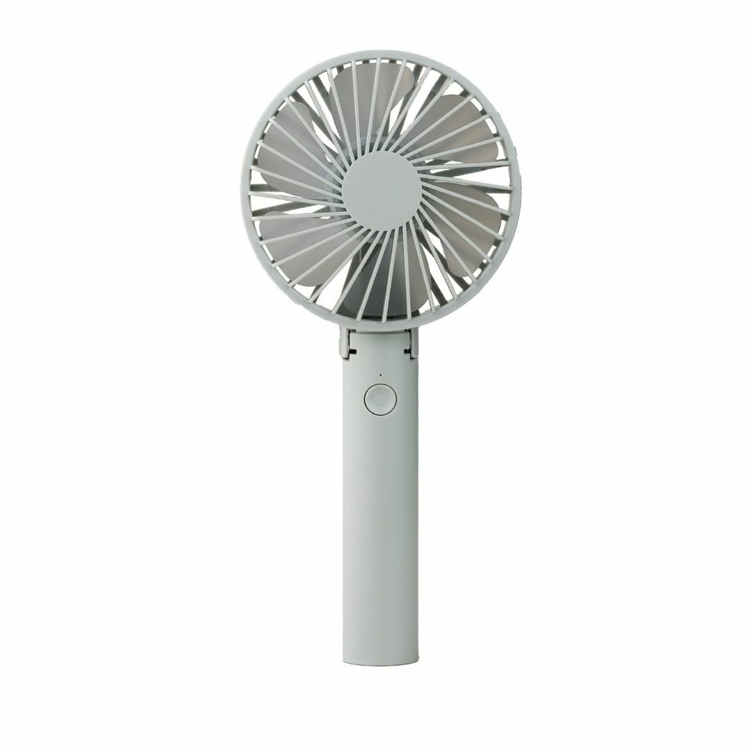 【色: グレー】2024年モデルSmaly 3WAY HANDY FAN ハンデ スマホ/家電/カメラの冷暖房/空調(その他)の商品写真