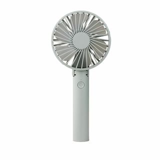 【色: グレー】2024年モデルSmaly 3WAY HANDY FAN ハンデ(その他)