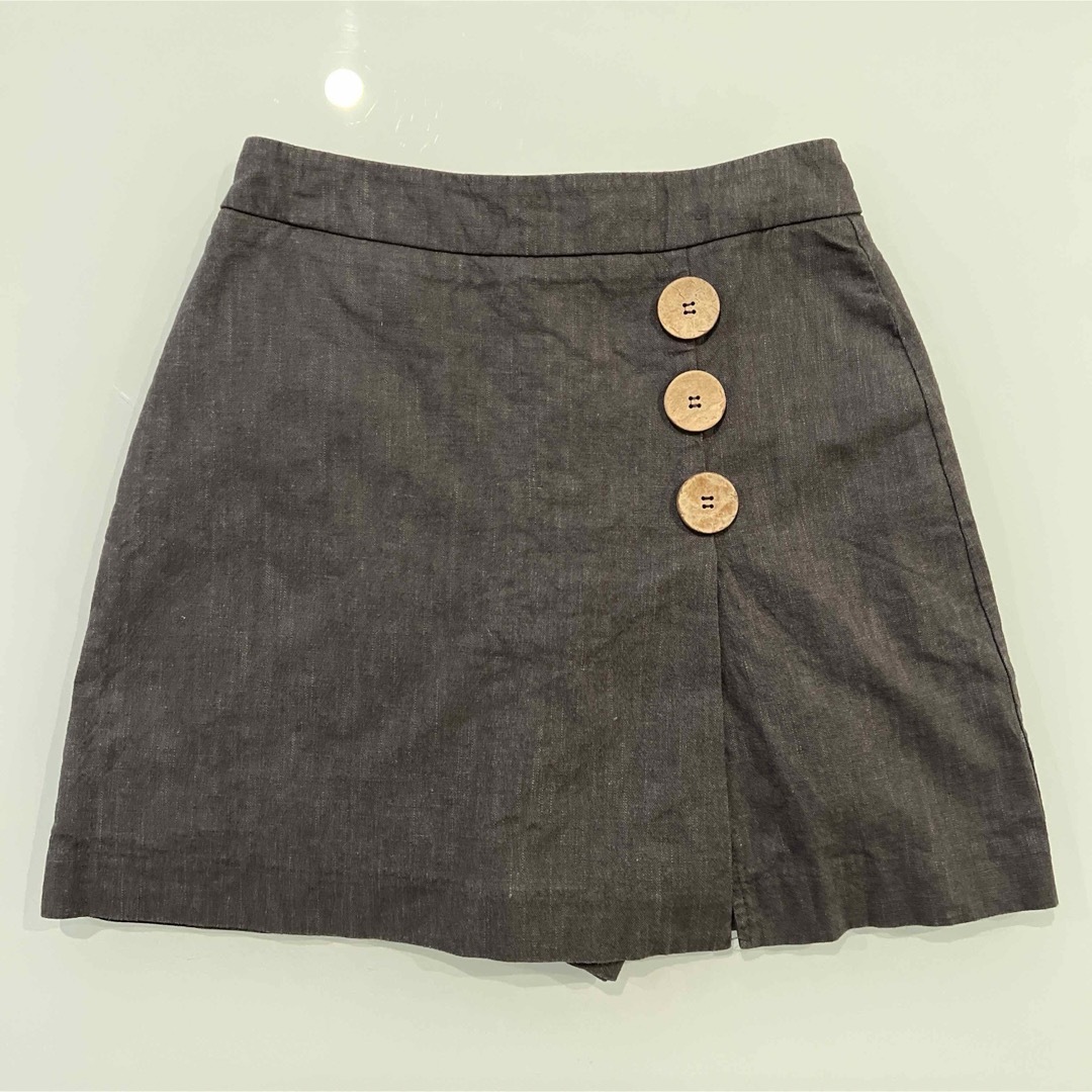 TOMORROWLAND(トゥモローランド)のALEXIA STAM Charcoal skirt ショートキュロットスカート レディースのパンツ(キュロット)の商品写真