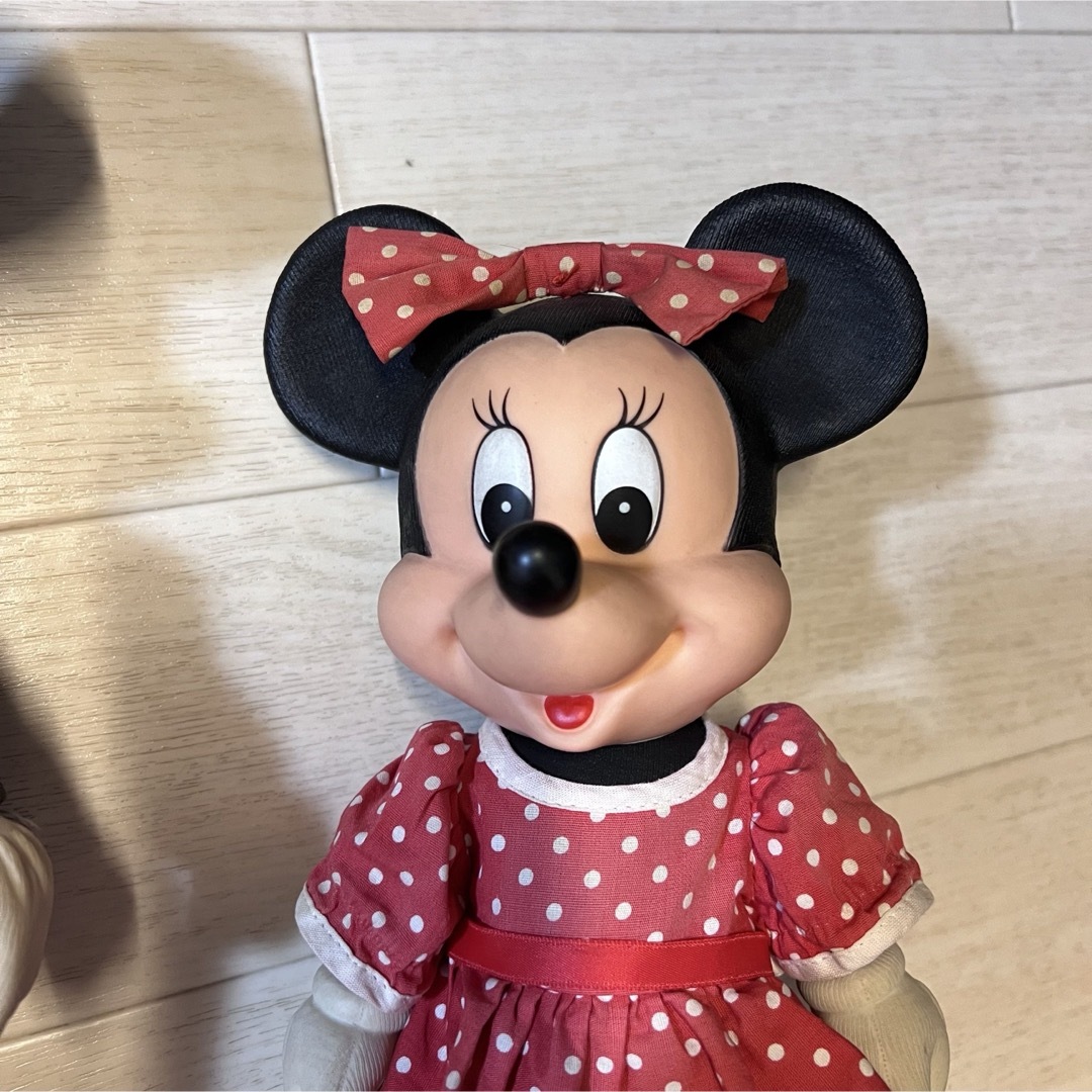 Disney(ディズニー)の【当時物】 ディズニー ミッキー ミニー フィギュア トミー エンタメ/ホビーのおもちゃ/ぬいぐるみ(キャラクターグッズ)の商品写真