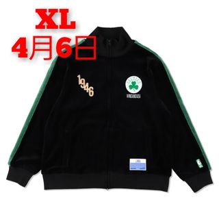 WIND AND SEA - NBA X WDS VELOUR JACKET / BOSTON_CELTICS