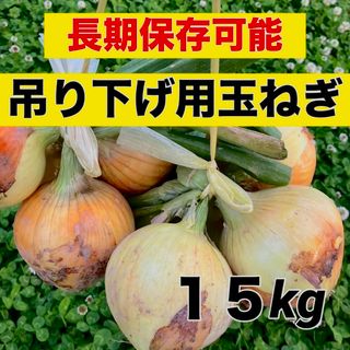 今年も販売しております‼️吊るして保存できる‼️玉ねぎ15キロ入‼️(野菜)