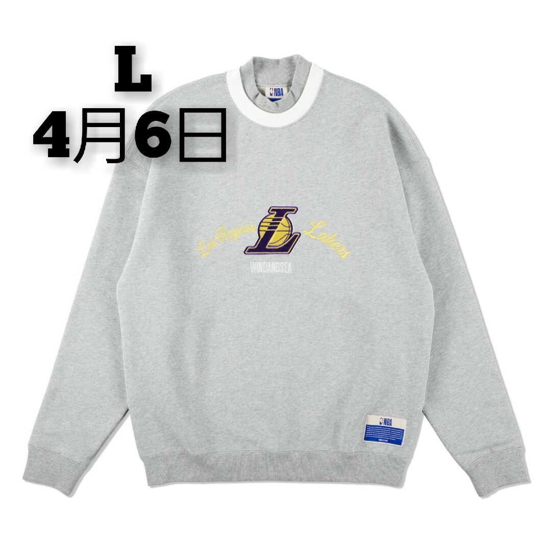 WIND AND SEA(ウィンダンシー)のNBA X WDS DOUBLE NECK SWEATSHIRT メンズのトップス(スウェット)の商品写真