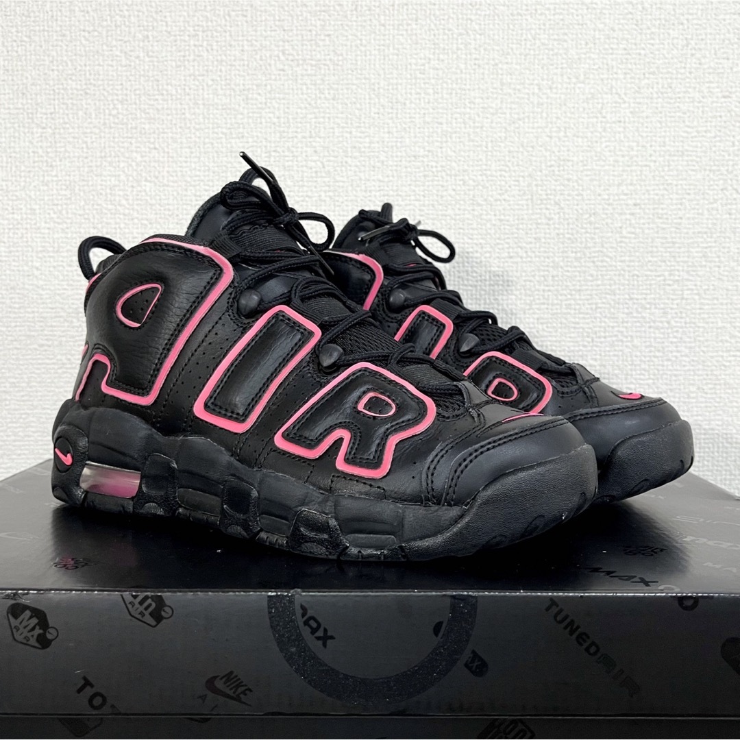 NIKE(ナイキ)の海外限定 美品 NIKE AIR MORE UPTEMPO モアテン 23.5 レディースの靴/シューズ(スニーカー)の商品写真