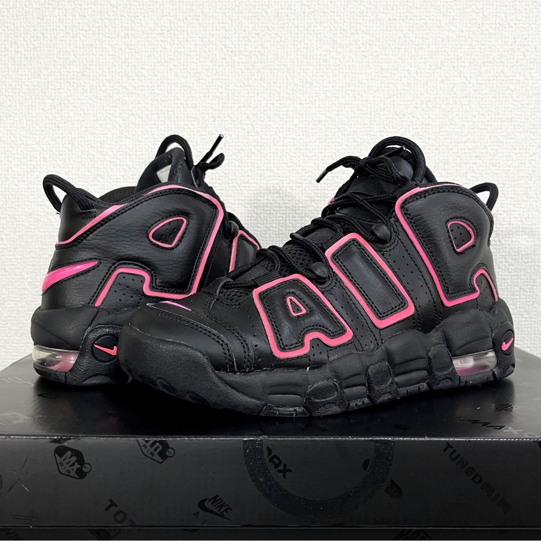 NIKE(ナイキ)の海外限定 美品 NIKE AIR MORE UPTEMPO モアテン 23.5 レディースの靴/シューズ(スニーカー)の商品写真