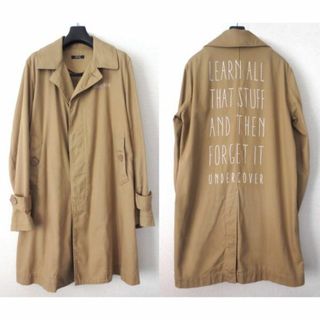 アンダーカバー(UNDERCOVER)の定価4.5万 アンダーカバー L.T.A.F. ステンカラーコート 3 ベージュ(ステンカラーコート)