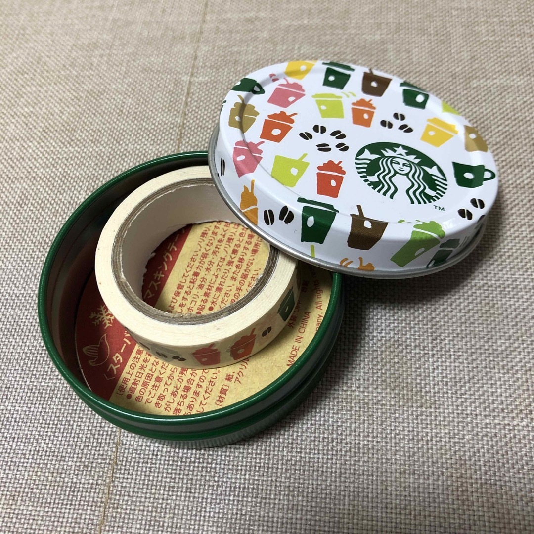 Starbucks Coffee(スターバックスコーヒー)のスタバ　マスキングテープ インテリア/住まい/日用品の文房具(テープ/マスキングテープ)の商品写真