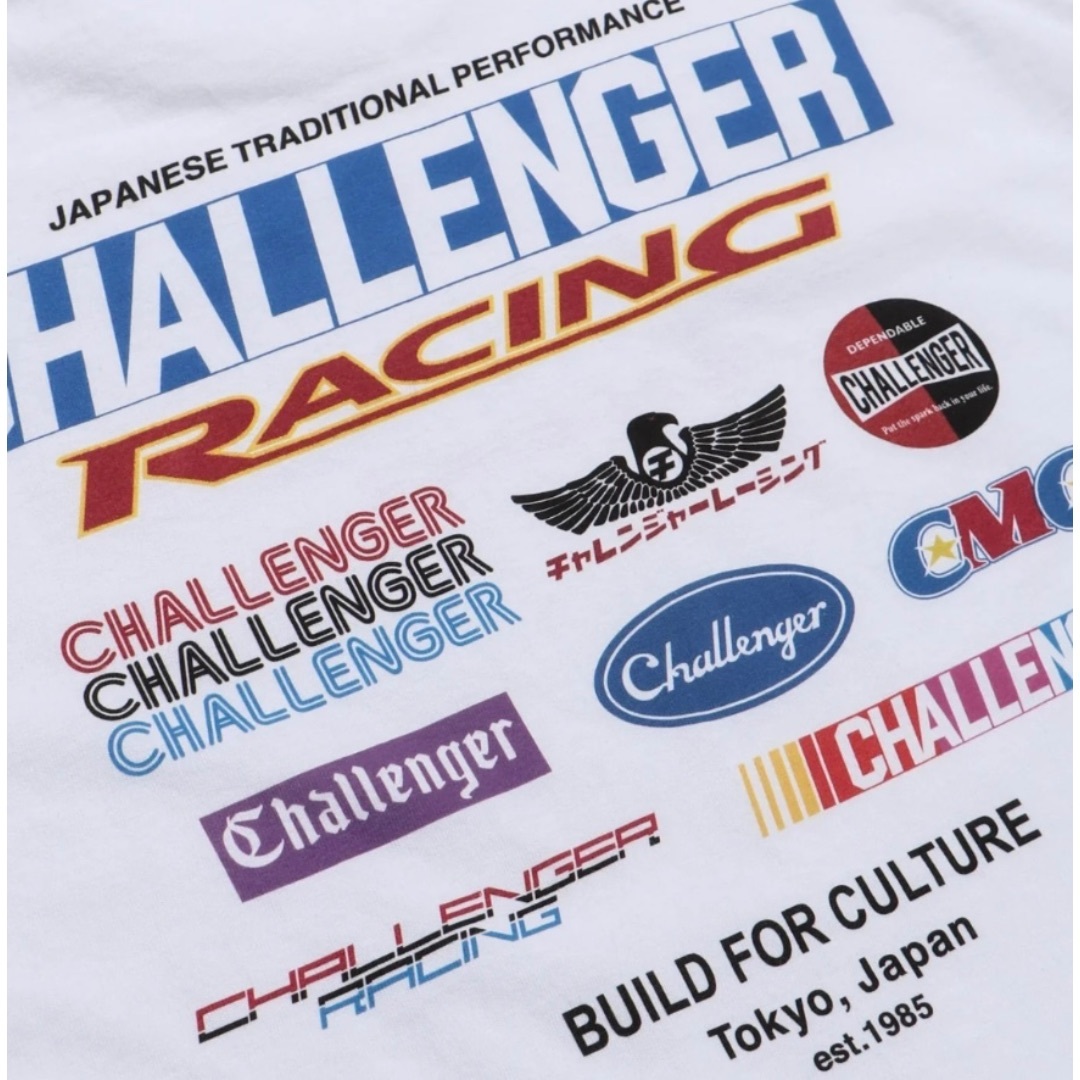 レア XL challenger CMC RACING LOGO TEE メンズのトップス(Tシャツ/カットソー(半袖/袖なし))の商品写真