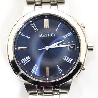 セイコー(SEIKO)の【SEIKO】セイコー セレクション 電波ソーラー SS ブルー文字盤 SBTM265/ng0690(腕時計(アナログ))