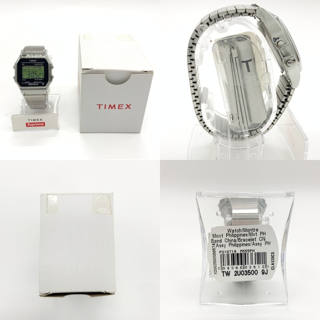 TIMEX(タイメックス)の〇〇TIMEX タイメックス Supreme シュプリーム コラボ クォーツ 腕時計 TW2U03500 メンズの時計(腕時計(アナログ))の商品写真