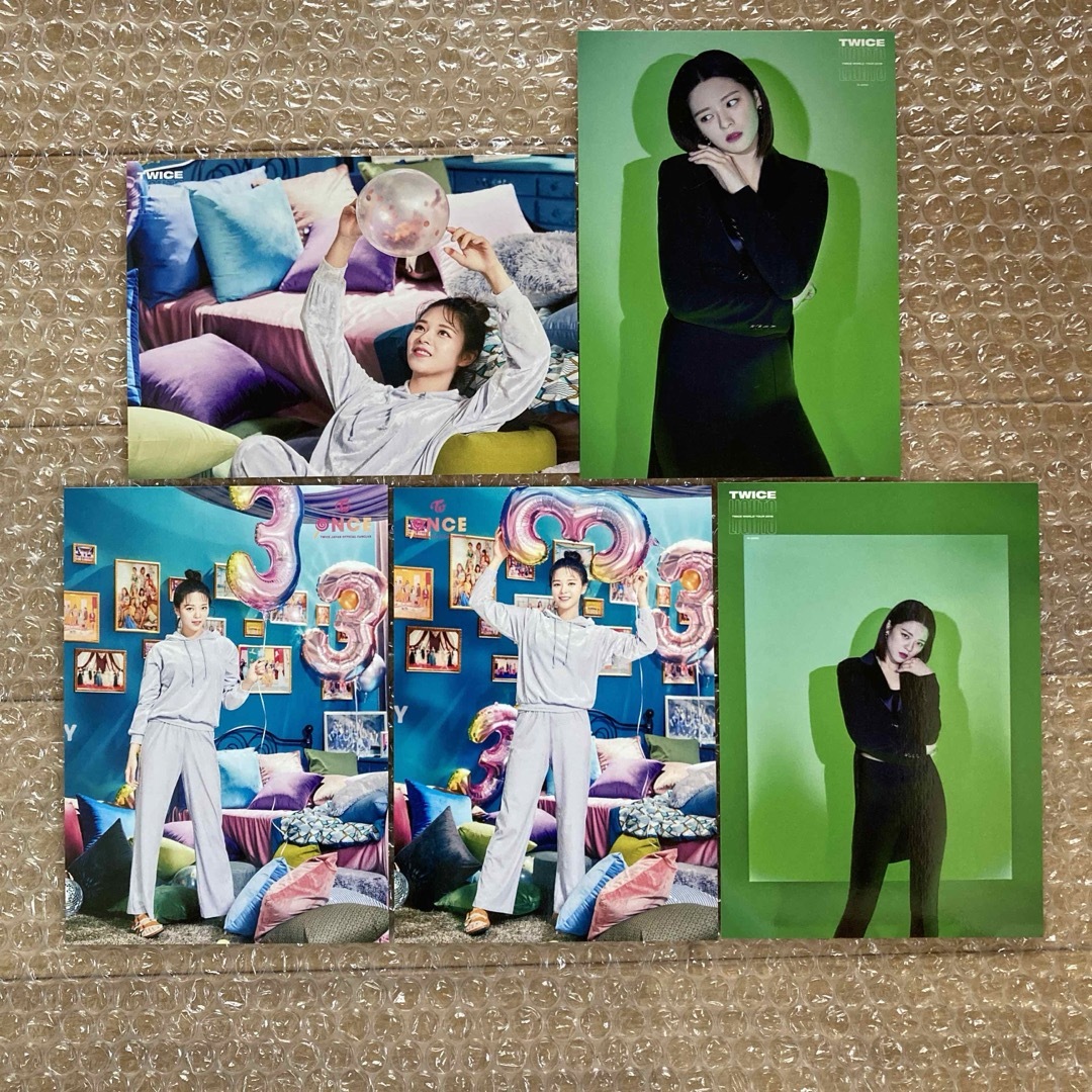 Waste(twice)(ウェストトゥワイス)の最終　TWICE ランダムトレカ　ジョンヨン　5枚　TWICELIGHTS エンタメ/ホビーのCD(K-POP/アジア)の商品写真