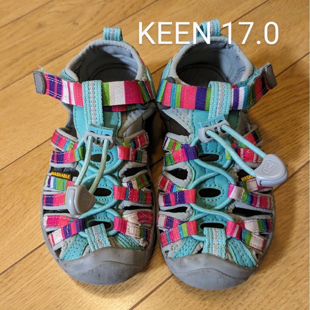 KEEN(キーン)のKEEN キーン キッズサンダル マルチカラー 17 キッズ/ベビー/マタニティのキッズ靴/シューズ(15cm~)(サンダル)の商品写真