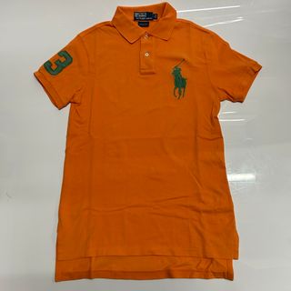 ポロラルフローレン(POLO RALPH LAUREN)のポロ　ラルフローレン　ポロシャツ　ビッグポロ　オレンジ　r832(ポロシャツ)