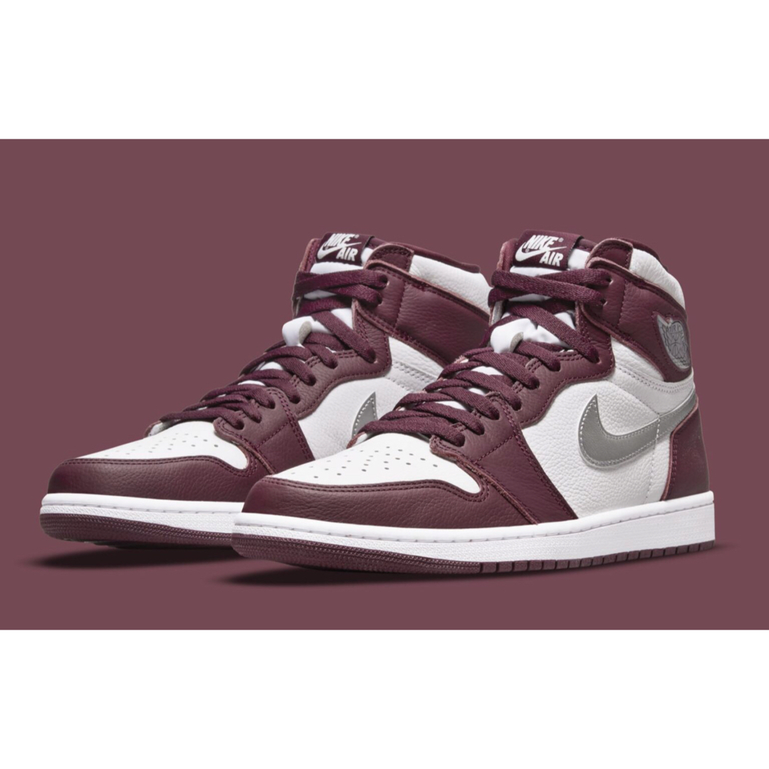 Jordan Brand（NIKE）(ジョーダン)のNIKE AIR JORDAN 1 RETRO HIGH OG BORDEAUX メンズの靴/シューズ(スニーカー)の商品写真