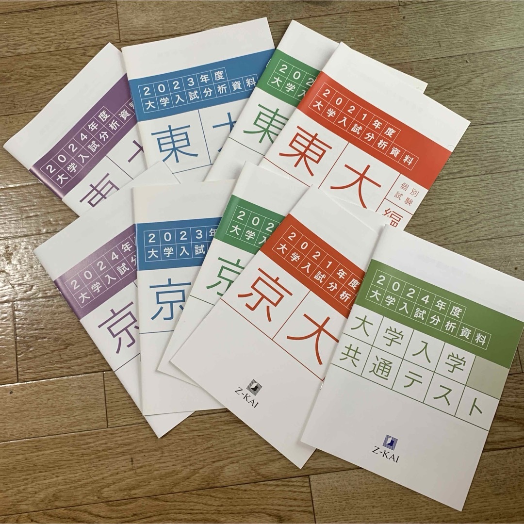 Z会　2021〜2024 大学入試分析資料　東大&京大 エンタメ/ホビーの本(語学/参考書)の商品写真