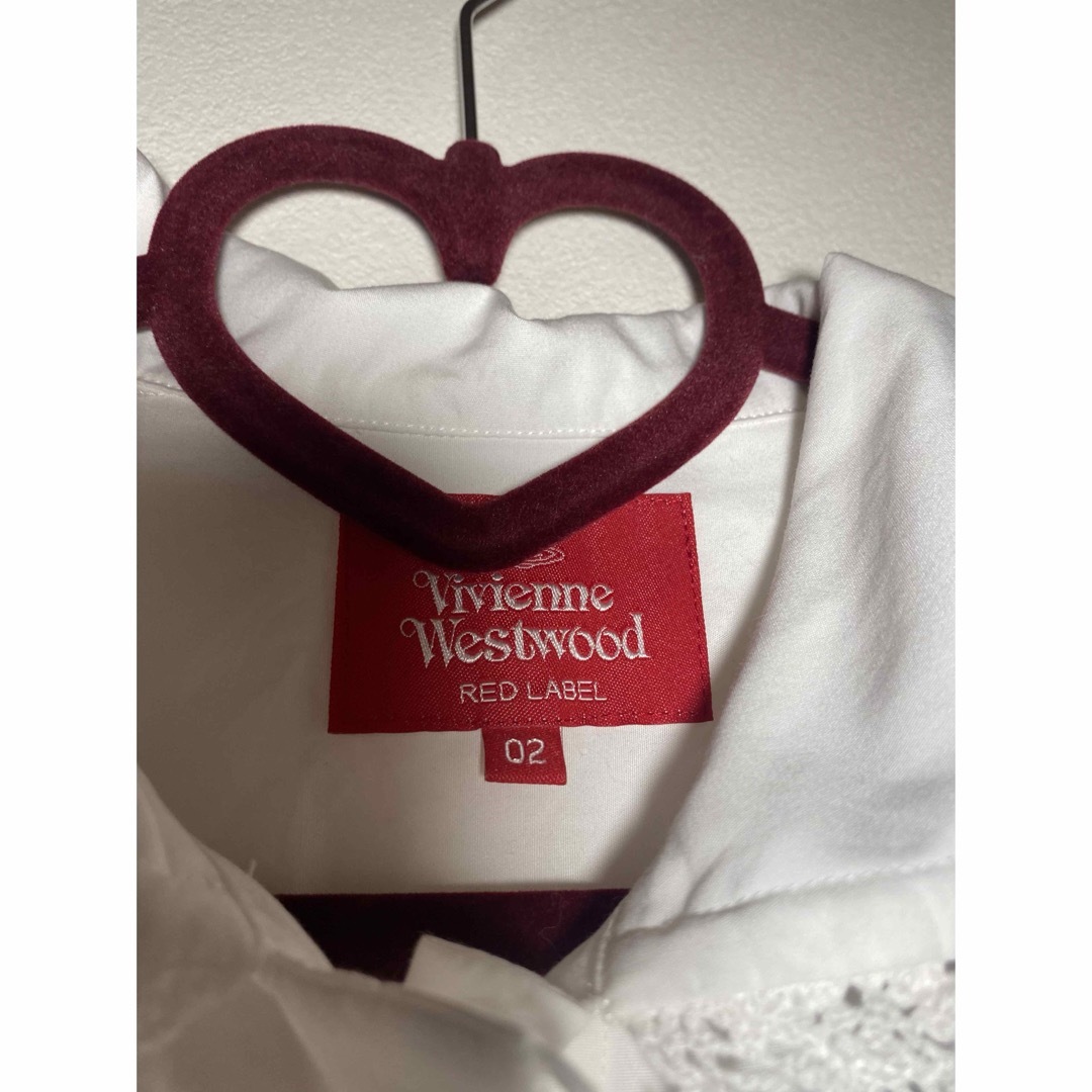 Vivienne Westwood(ヴィヴィアンウエストウッド)のヴィヴィアンウエストウッド　ブラウス　長袖　3度着用 レディースのトップス(シャツ/ブラウス(長袖/七分))の商品写真