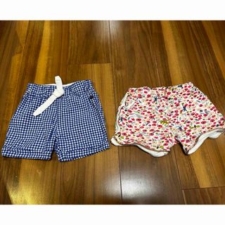 プチバトー(PETIT BATEAU)のプチバトー　ショートパンツ2点(パンツ/スパッツ)