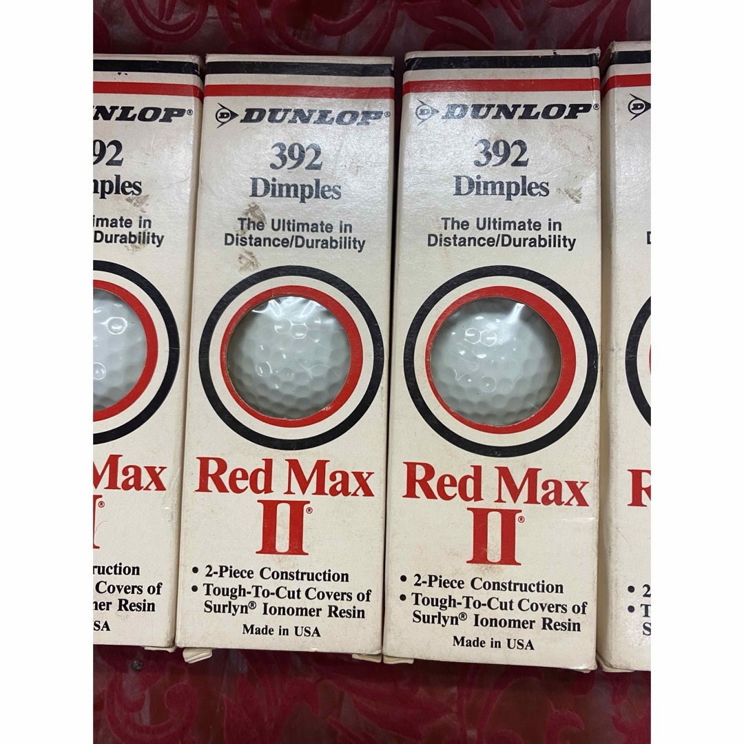 DUNLOP(ダンロップ)のDUNLOP Red Max Ⅱ ダンロップゴルフボール 練習用　15個セット スポーツ/アウトドアのゴルフ(その他)の商品写真