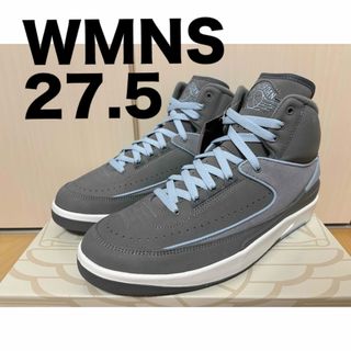 ジョーダン(Jordan Brand（NIKE）)のNike WMNS Air Jordan 2 Cool Grey 27.5㎝(スニーカー)