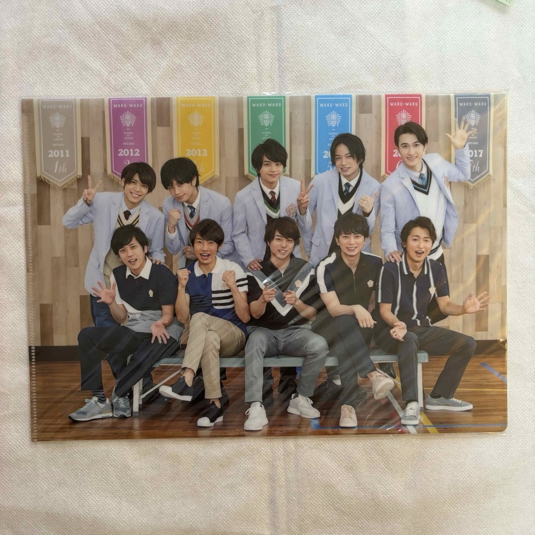 嵐(アラシ)の嵐　クリアファイル　まとめ売り エンタメ/ホビーのタレントグッズ(アイドルグッズ)の商品写真