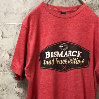 BISMARCK バス USA輸入 自動車 ロゴ Tシャツ(Tシャツ/カットソー(半袖/袖なし))