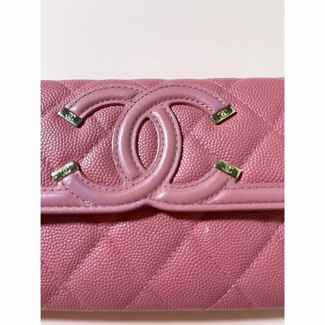 CHANEL(シャネル)の♡シャネル　フィリグリー　長財布　ピンク♡ レディースのファッション小物(財布)の商品写真