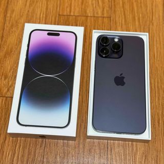 アイフォーン(iPhone)の【未使用】Apple iPhone 14 Pro 256GB ディープパープル (スマートフォン本体)