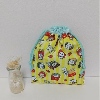 ちいかわ 巾着 ハンドメイド(外出用品)