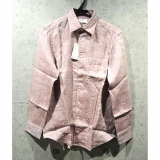 ユニクロ(UNIQLO)の【新品/送料込】Sサイズ★UNIQLO/ユニクロ プレミアムリネン長袖シャツ★(シャツ)