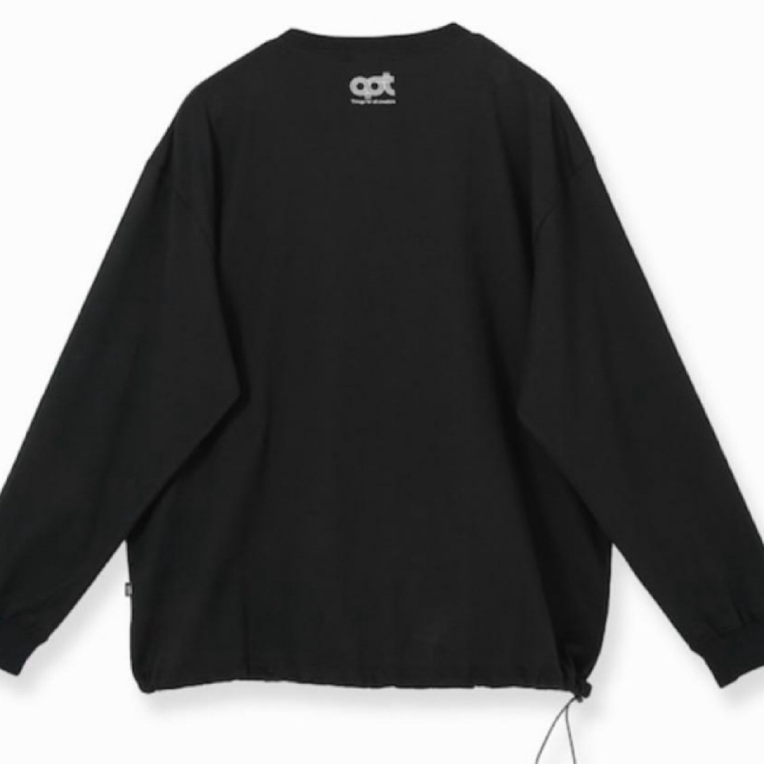 1LDK SELECT(ワンエルディーケーセレクト)のOPTSTUFF DREWSTRING LONG SLEEVE T-SHIRT メンズのトップス(Tシャツ/カットソー(七分/長袖))の商品写真