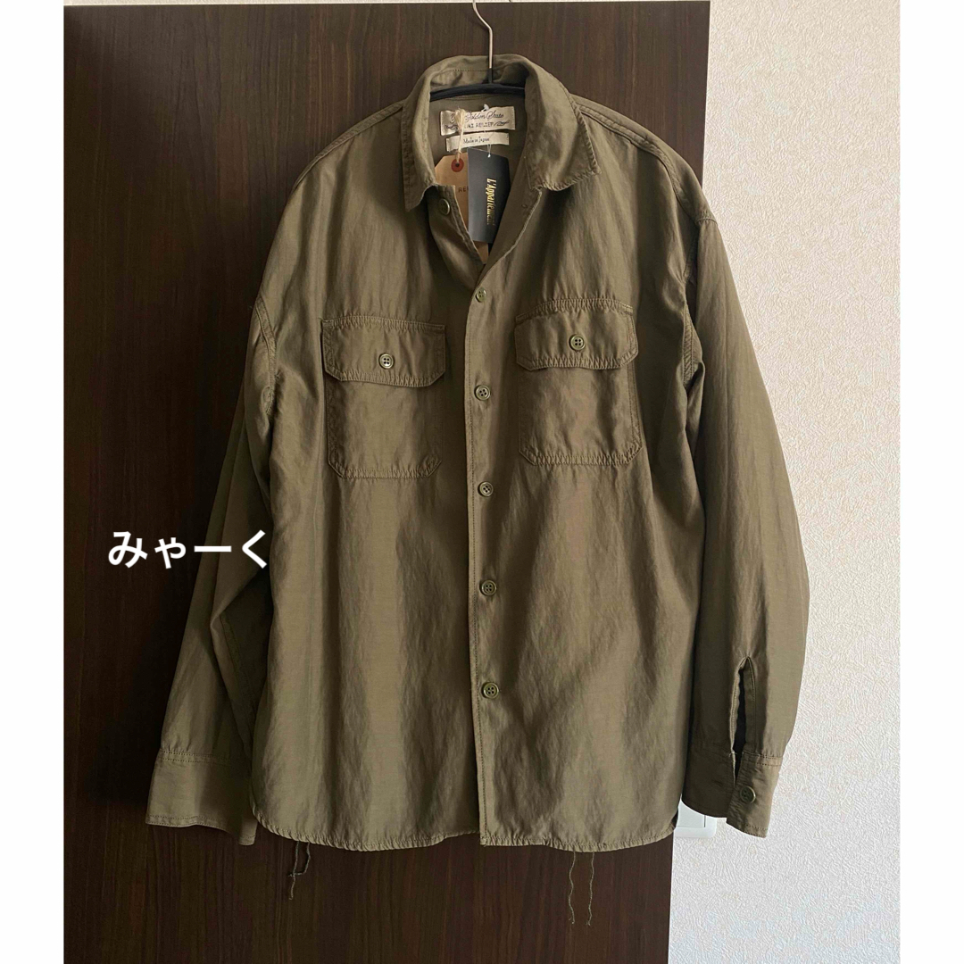 L'Appartement DEUXIEME CLASSE(アパルトモンドゥーズィエムクラス)の 【REMI RELIEF/レミレリーフ】Military Shirt レディースのトップス(シャツ/ブラウス(長袖/七分))の商品写真