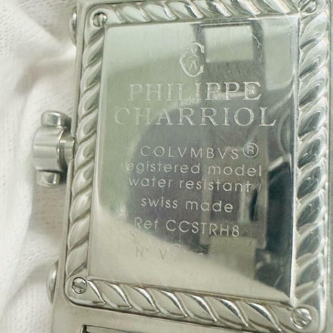 CHARRIOL(シャリオール)のPHILIPPE CHARRIOL フィリップ シャリオール 腕時計 CCSTRH8 QZ 文字盤ヤケ 動作良好 【中古】 42403K166 レディースのファッション小物(腕時計)の商品写真