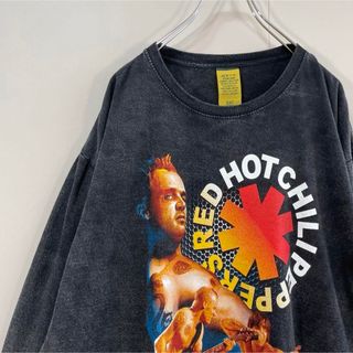 VINTAGE - 【両面プリント、ツラ抜群◎】レッチリ長袖Tシャツ古着バンドロックTシャツXXL