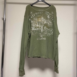 古着 y2k ロンT vintage パンク アルチザン系(Tシャツ/カットソー(七分/長袖))