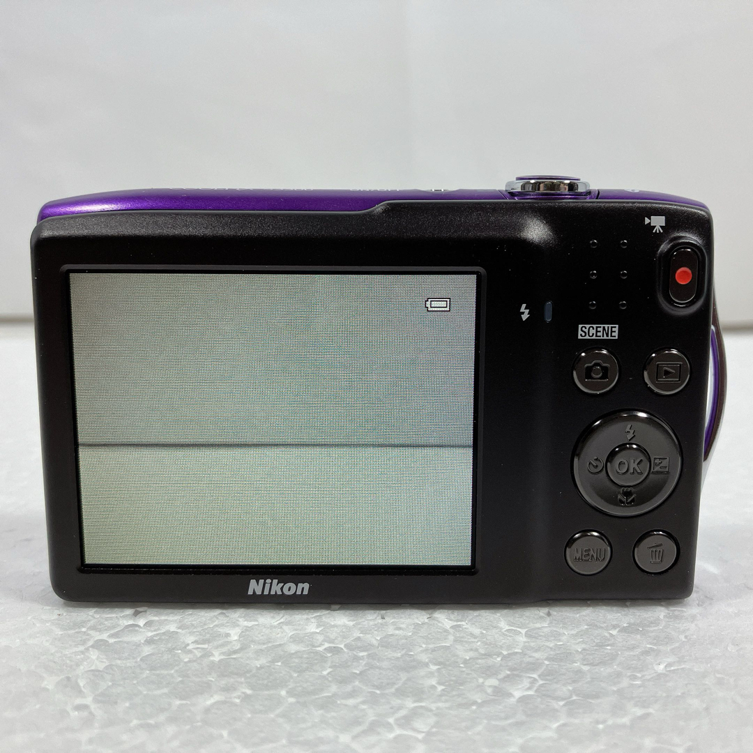 Nikon(ニコン)のニコン　デジタルカメラ　クールピクス　S3300　ラベンダー パープル　完品 スマホ/家電/カメラのカメラ(コンパクトデジタルカメラ)の商品写真