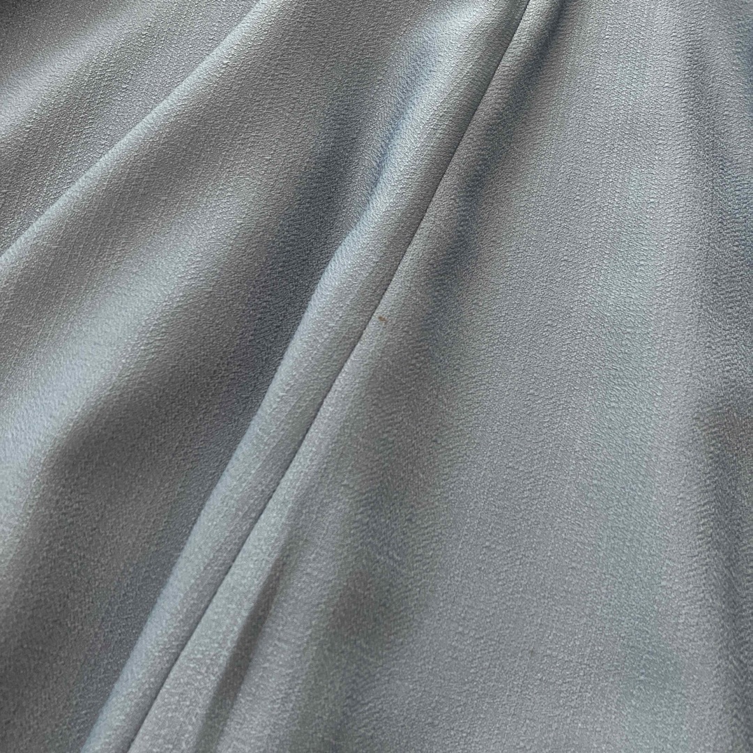 MICHEL KLEIN(ミッシェルクラン)のミッシェルクラン レディース　ひざ丈　スカート　フレア　ブルー　40 Lサイズ レディースのスカート(ひざ丈スカート)の商品写真