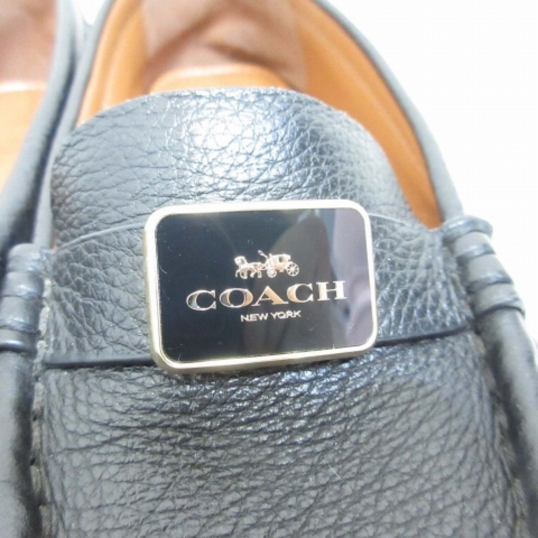 COACH(コーチ)のコーチ COACH ドライビング シューズ ローファー レザー US5C 黒 レディースの靴/シューズ(その他)の商品写真