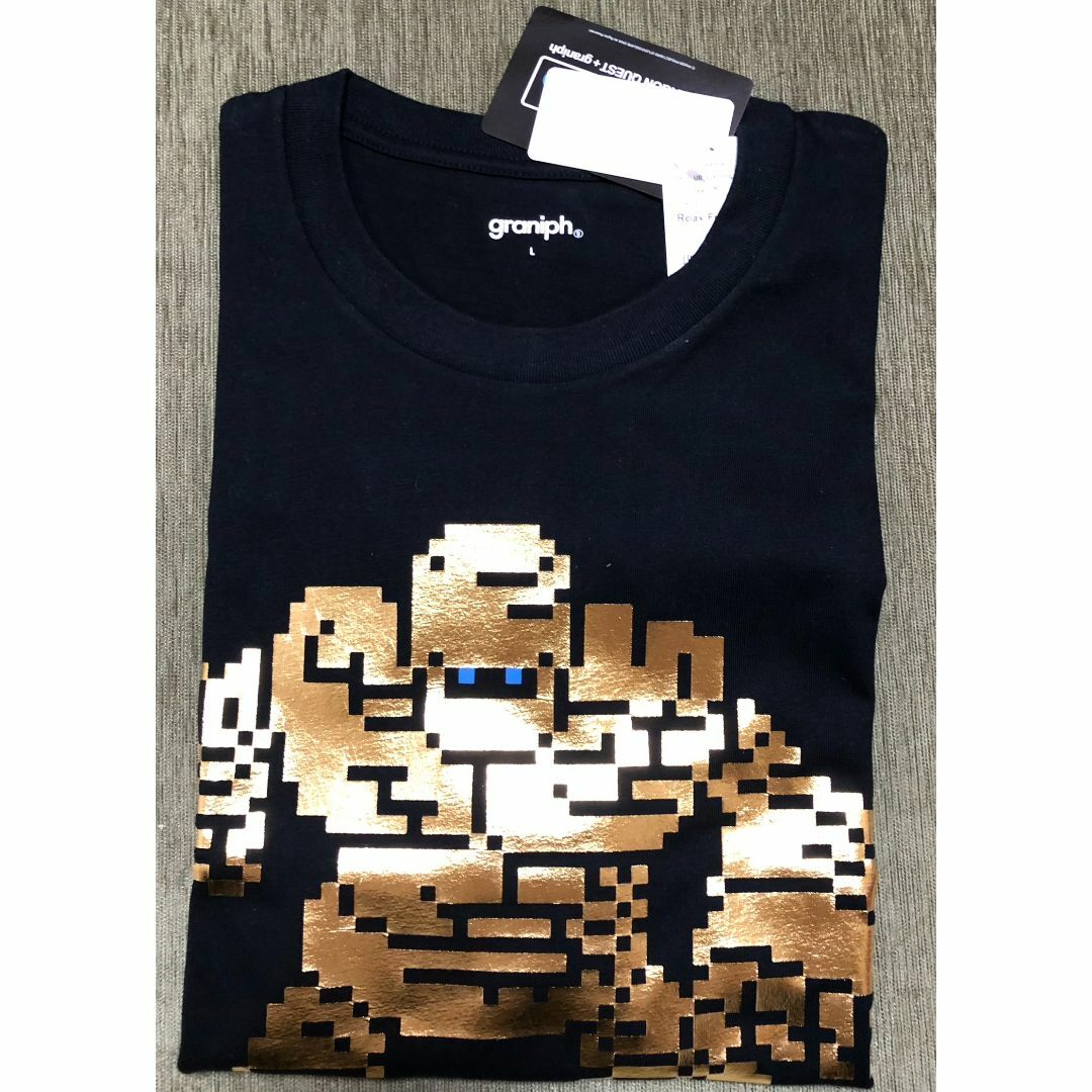 Design Tshirts Store graniph(グラニフ)のLサイズ　ドラクエ　Tシャツ　ゴールドマン　グラニフ メンズのトップス(Tシャツ/カットソー(半袖/袖なし))の商品写真