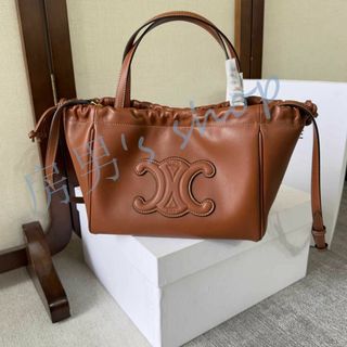 セリーヌ(celine)のCELINE セリーヌ スモール カバ ドローストリング キュイル トリオンフ(トートバッグ)