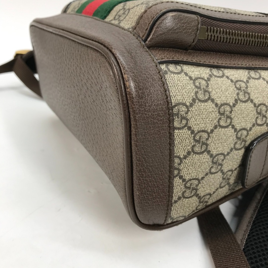 Gucci(グッチ)のグッチ GUCCI オフィディア GGスモール バックパック 547965 カバン シェリーライン リュックサック GGスプリームキャンバス ベージュ レディースのバッグ(リュック/バックパック)の商品写真