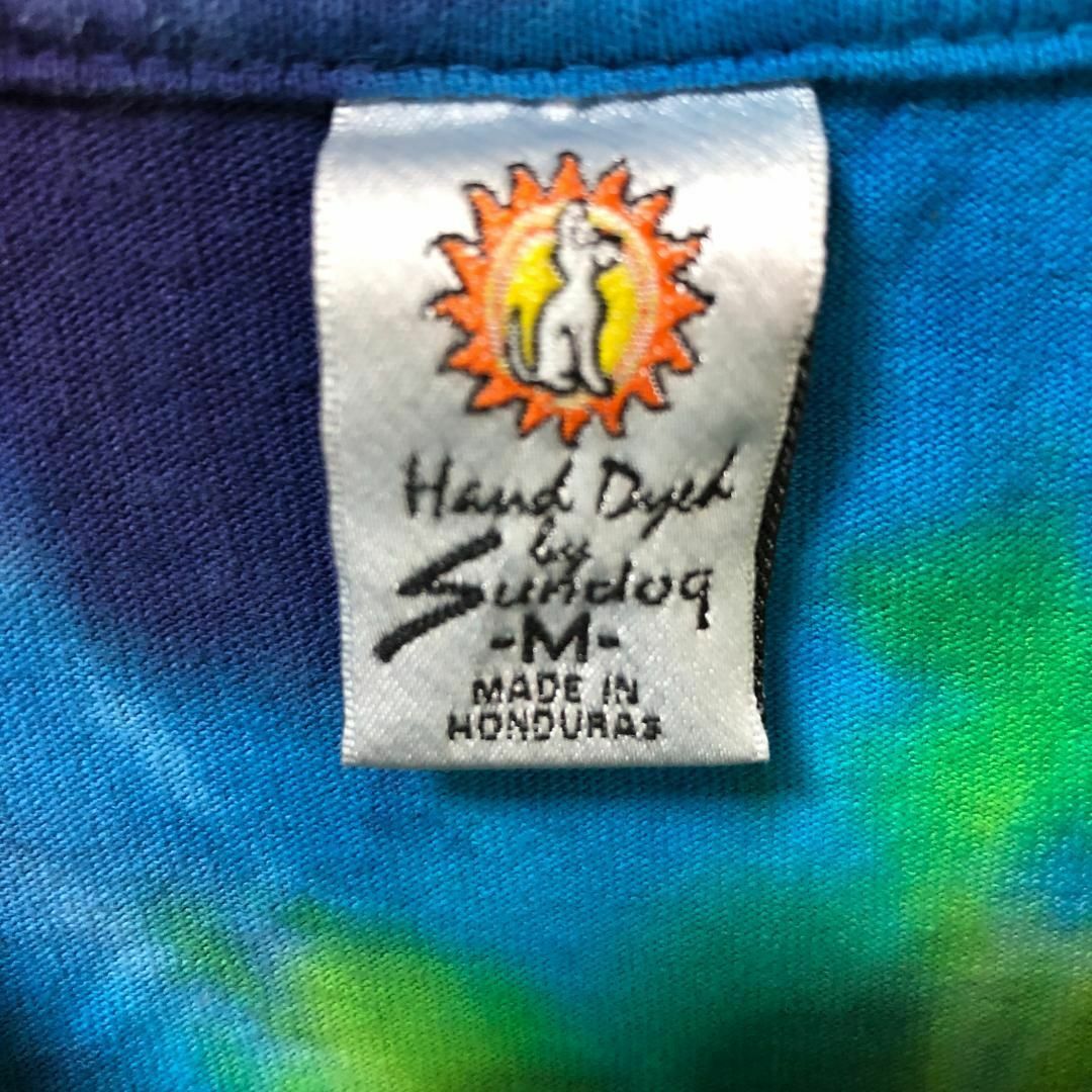 Harborfest 人魚 イカリ ワンポイント タイダイ染め Tシャツ メンズのトップス(Tシャツ/カットソー(半袖/袖なし))の商品写真